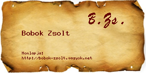 Bobok Zsolt névjegykártya